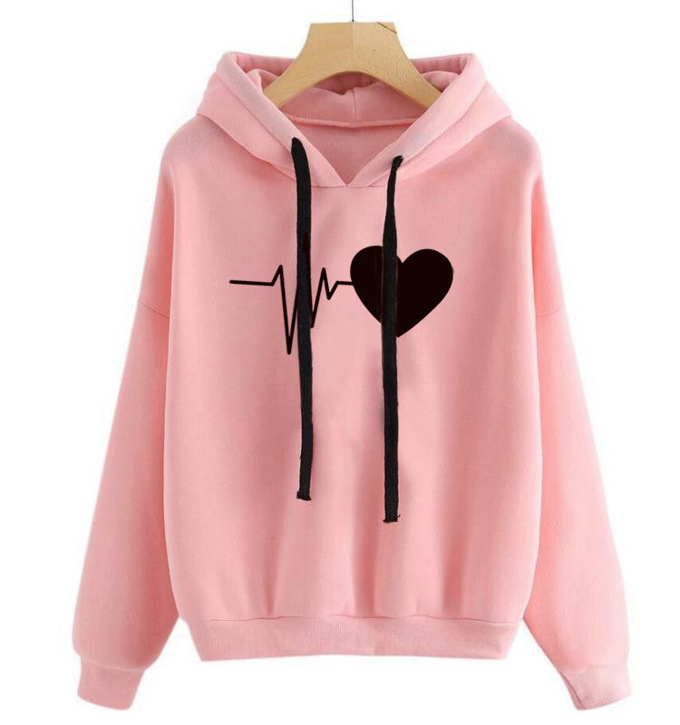 Women Sweatshirt Spring Autumn Long Sleeve Hoodie
