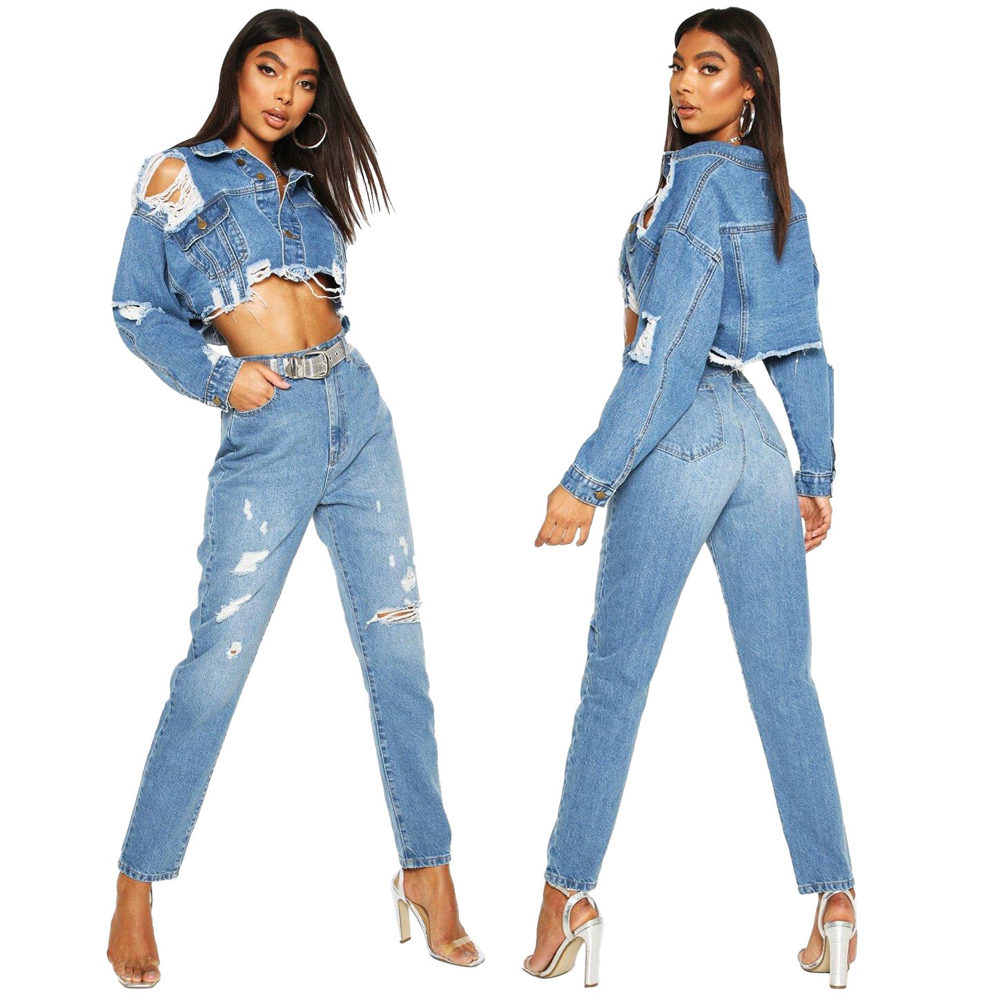 Women's Cropped Shorts Jacket