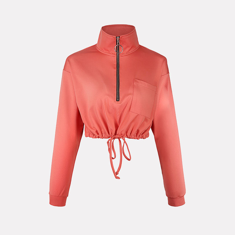 Women Short Streetwear Sexy Hoodie