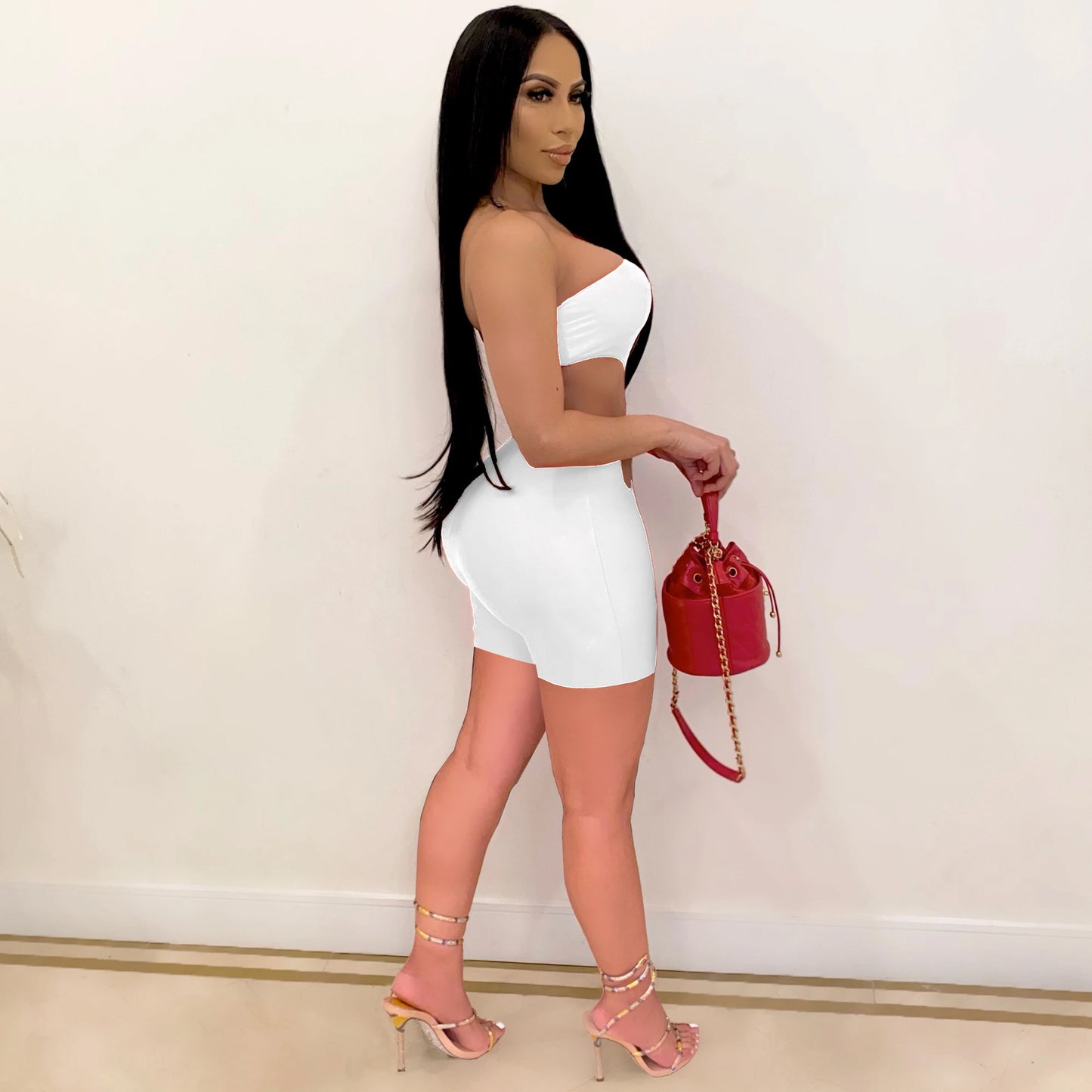Women's Sleeveless One-piece Shorts