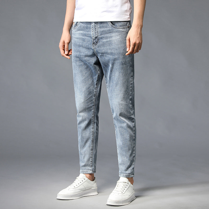 Point Washed Small Feet Jeans