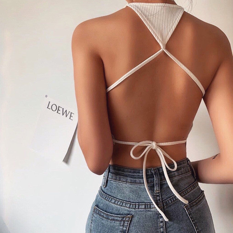 Women Are Short Sleeveless Vest Tops