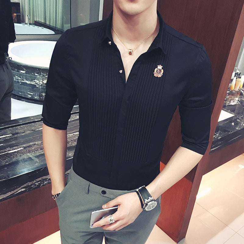 Court Style, Fashionable, In-Sleeve Shirts