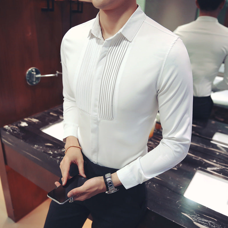 Court Style, Fashionable, In-Sleeve Shirts