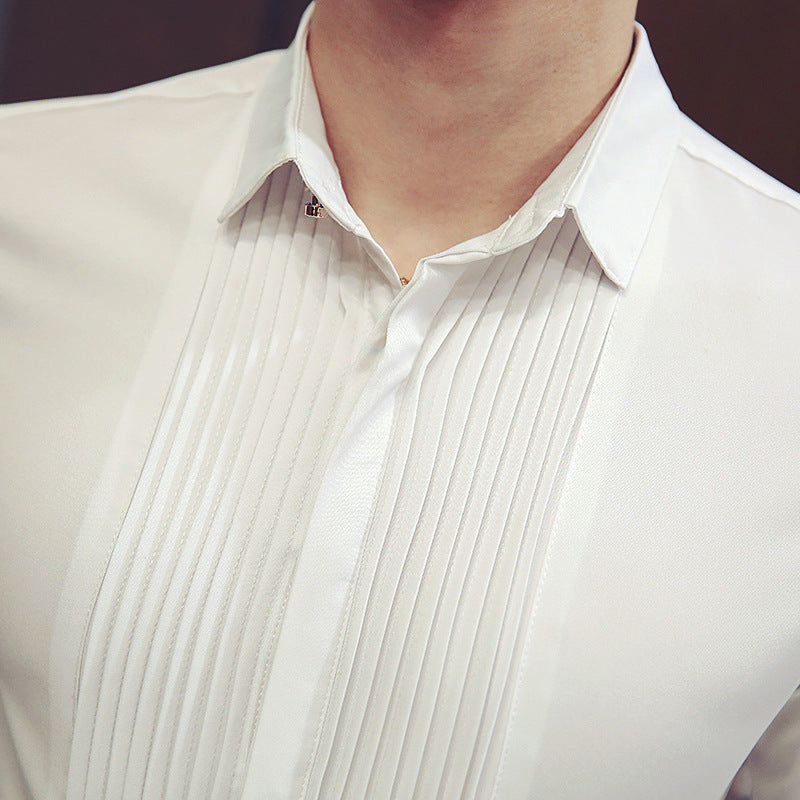 Court Style, Fashionable, In-Sleeve Shirts