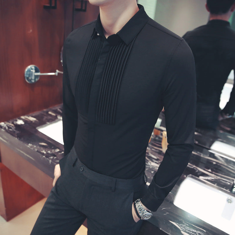 Court Style, Fashionable, In-Sleeve Shirts