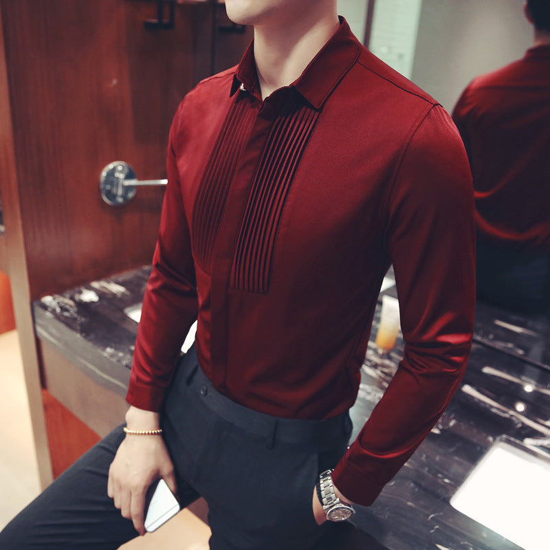 Court Style, Fashionable, In-Sleeve Shirts