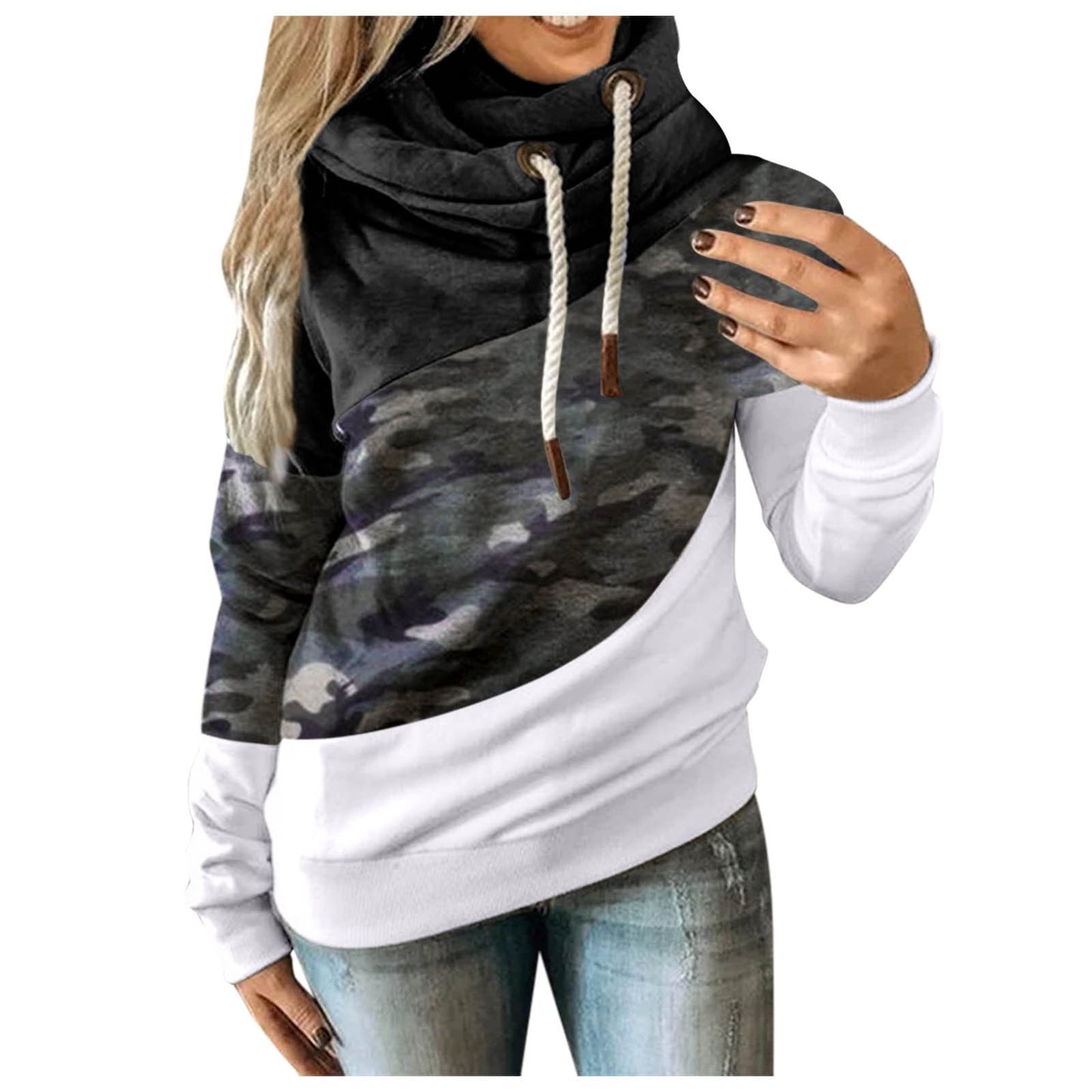 Women Camouflage hoodie