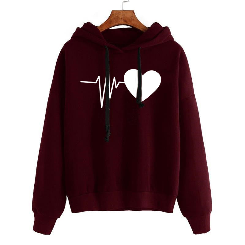 Women Sweatshirt Spring Autumn Long Sleeve Hoodie