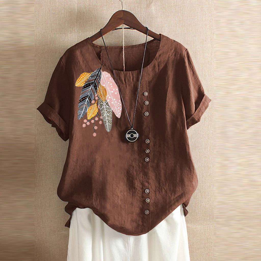 Print Ladies Tops