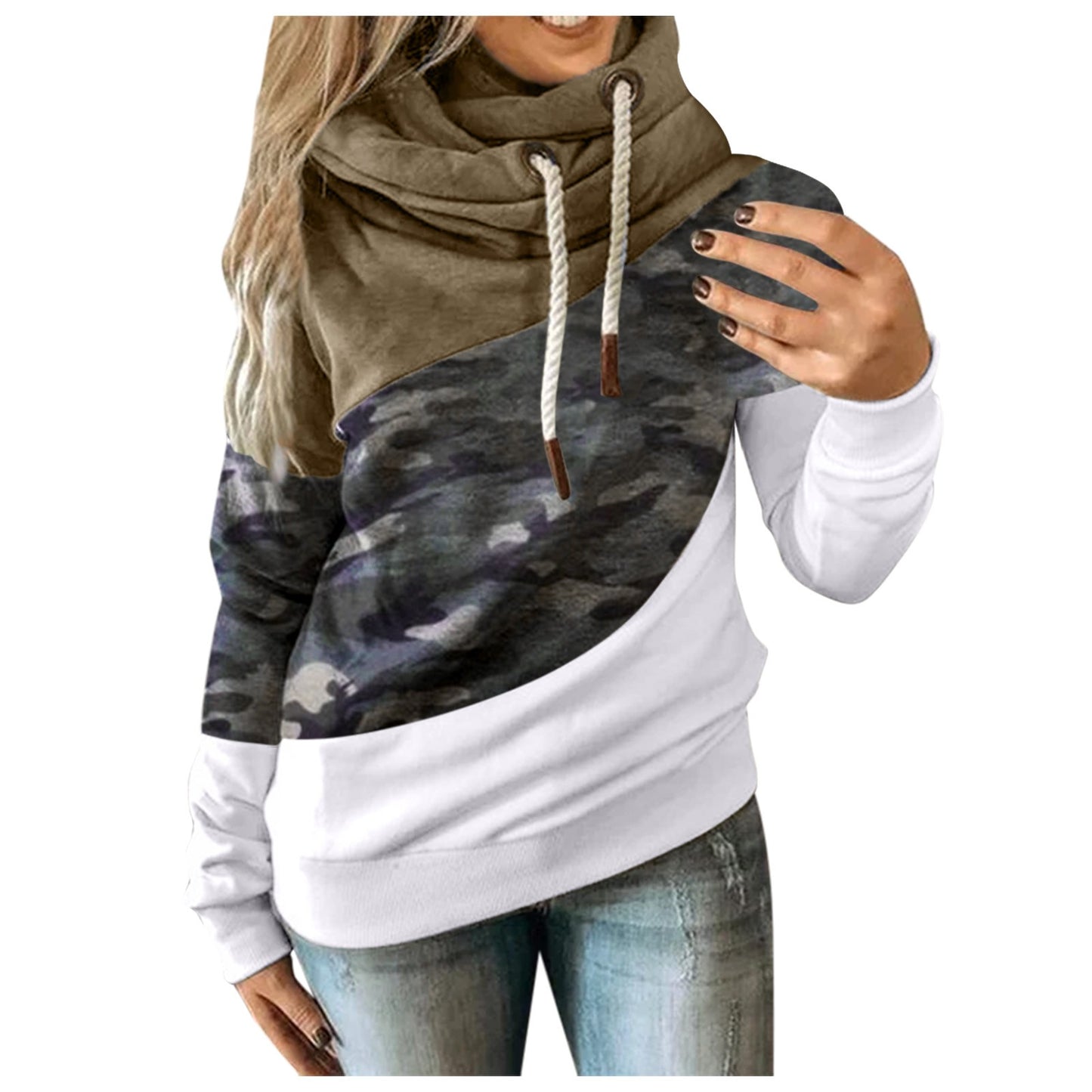 Women Camouflage hoodie
