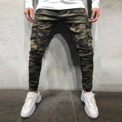 Multi Pocket Stretch Jeans