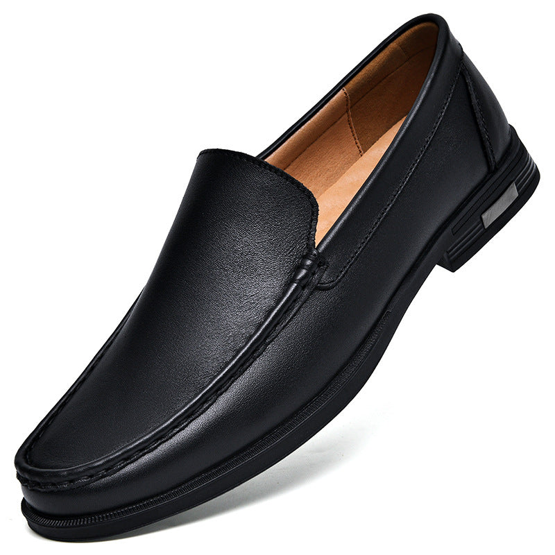 Leather Casual White Shoes