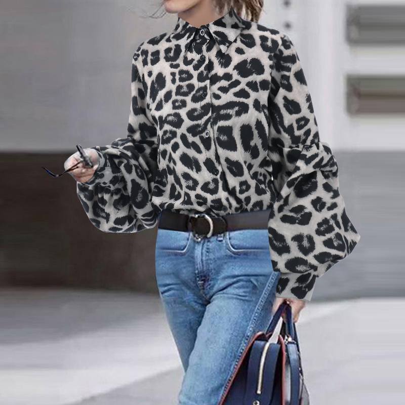 Women Sexy Leopard Print Tops