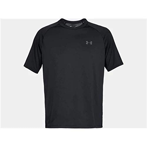 Under Armour Men's Tech 2.0 Short-Sleeve T-Shirt , Black (001)/Graphite, Medium