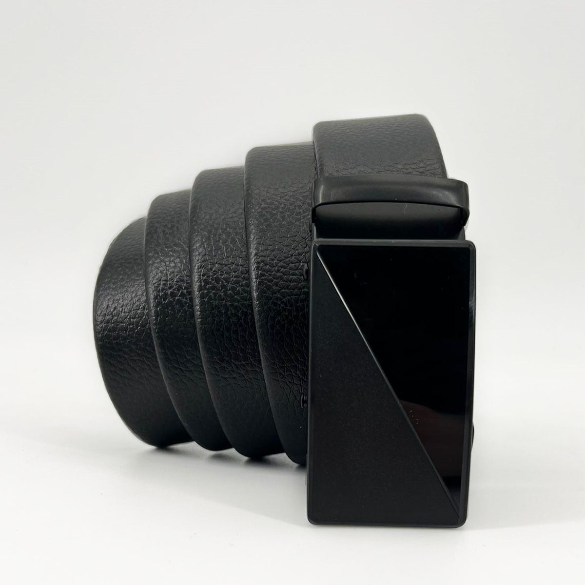 Leather Adjustable Slide Buckle Belts