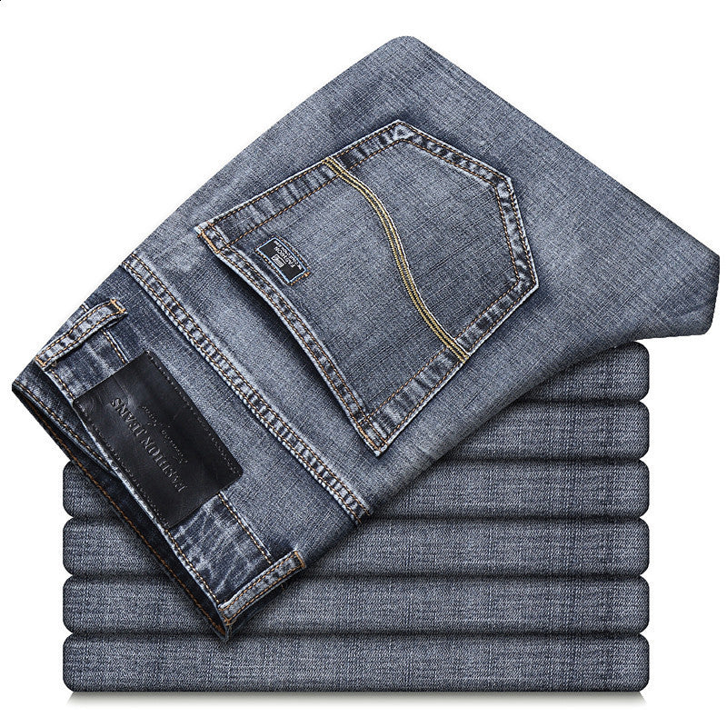 Men's Casual stretch jeans