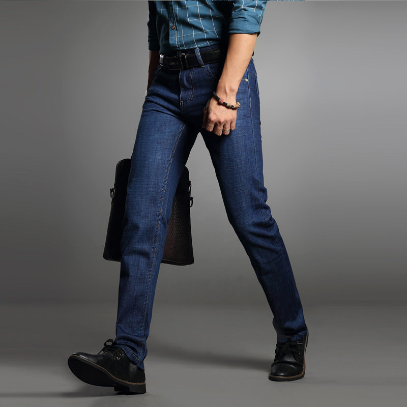 Spring stretch jeans For Men