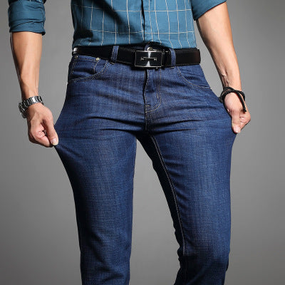 Spring stretch jeans For Men