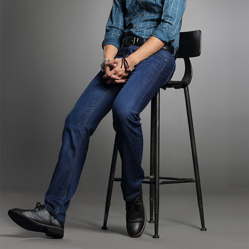 Spring stretch jeans For Men