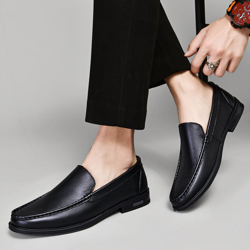 Leather Casual White Shoes