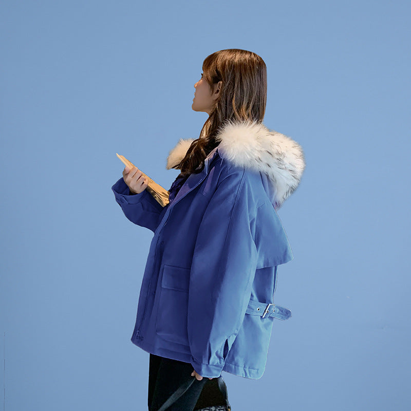 Women Loose Winter Bread Hoodies