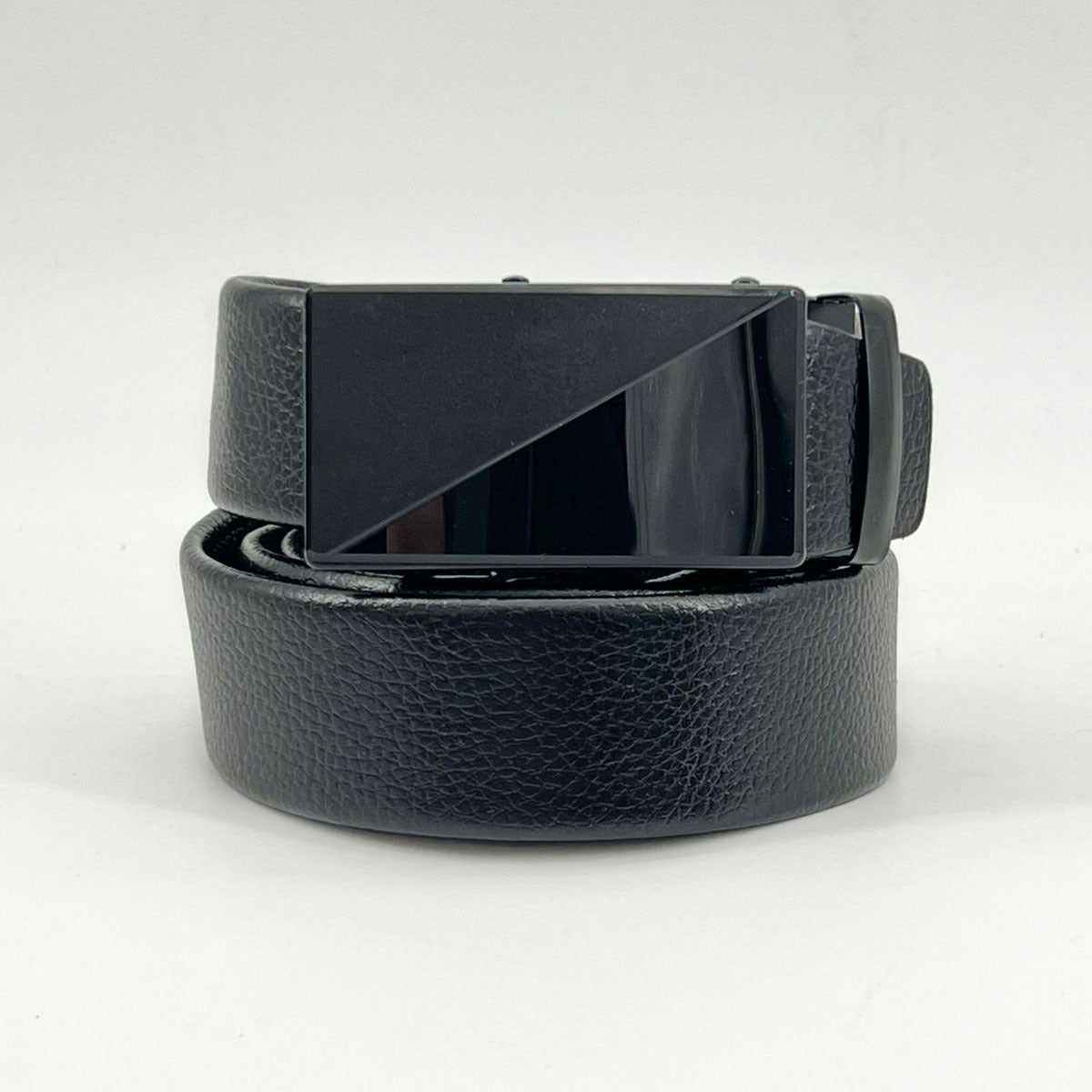 Leather Adjustable Slide Buckle Belts