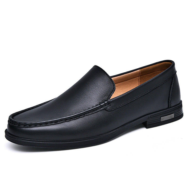 Leather Casual White Shoes