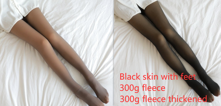 Fake Translucent Plus Size Leggings For Women