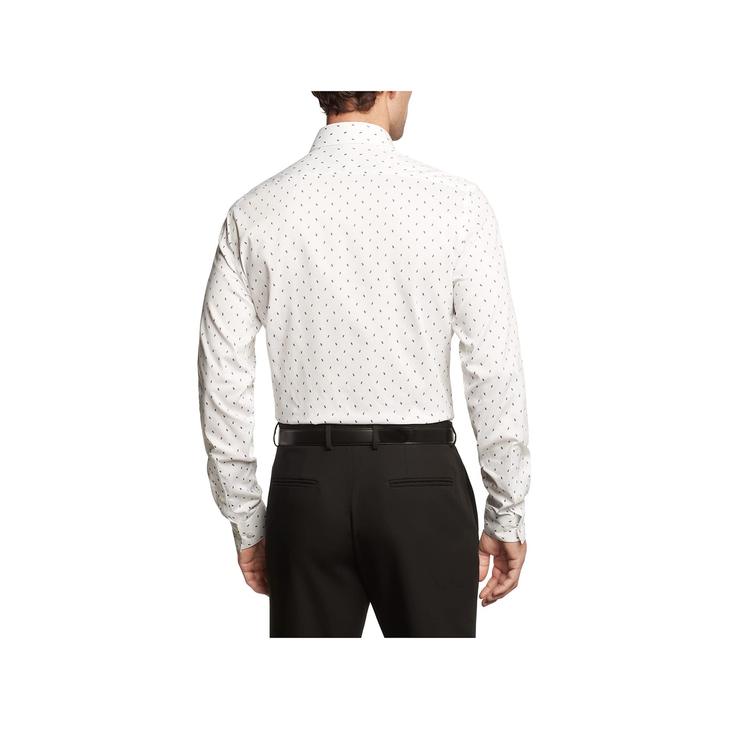 Van Heusen Men's Dress Shirt Slim Fit Ultra Wrinkle Free Flex Collar Stretch, Concord, 15"-15.5" Neck 32"-33" Sleeve