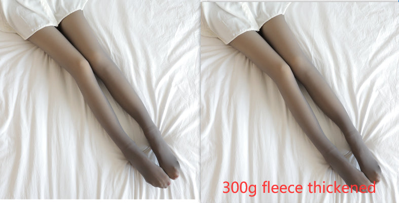 Fake Translucent Plus Size Leggings For Women