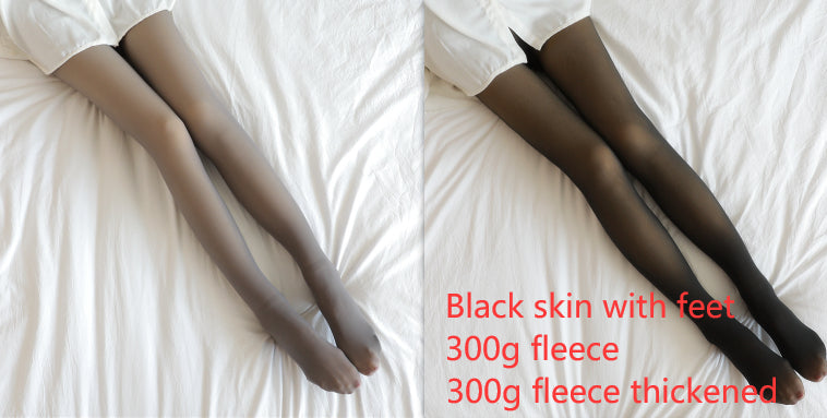 Fake Translucent Plus Size Leggings For Women