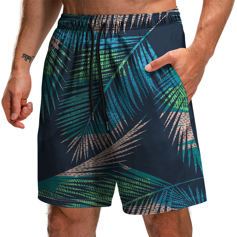 New Summer Leaf Series 3D Printed Shorts