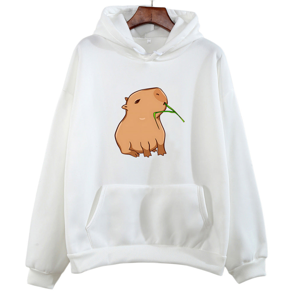 Men's And Women's Anime Print Hoodies