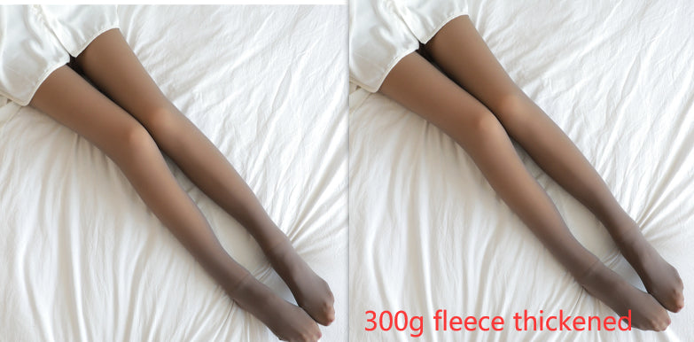 Fake Translucent Plus Size Leggings For Women