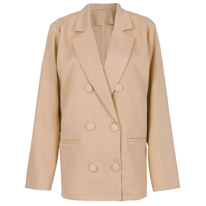 Loose Long-sleeved Retro Casual Suit