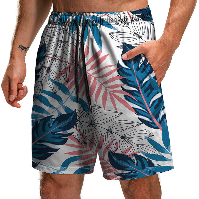 New Summer Leaf Series 3D Printed Shorts