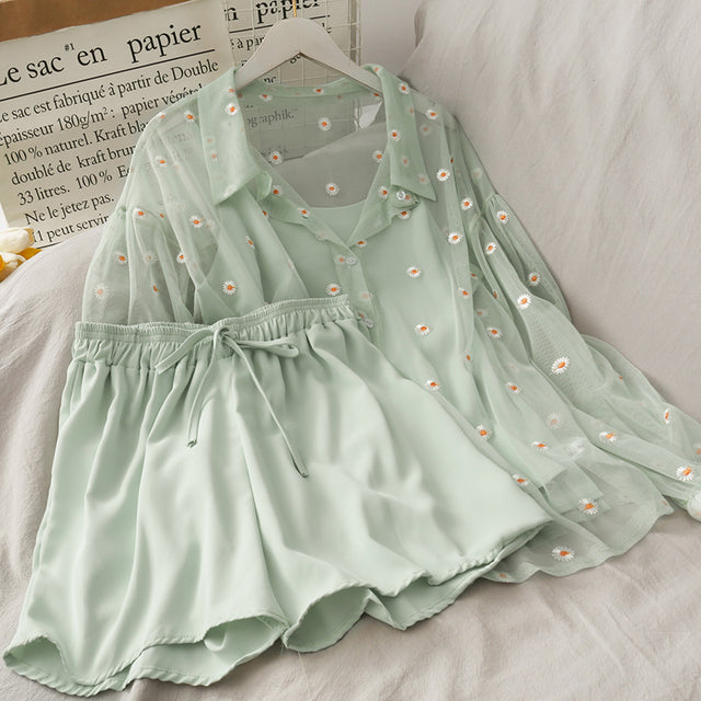 Summer Women Casual Linen Shorts