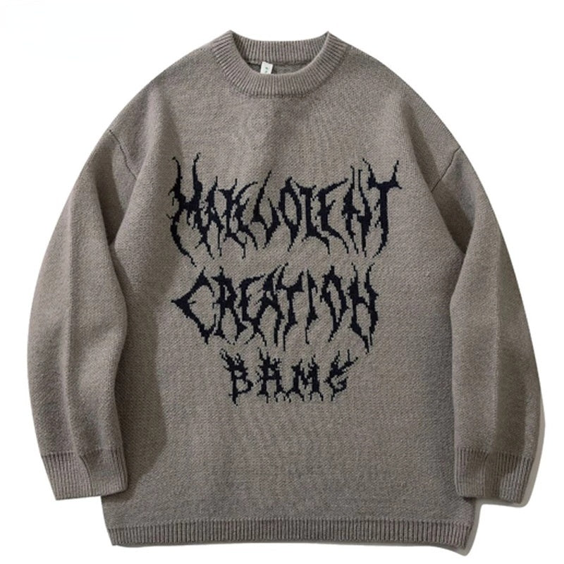 Men Hip Hop Print Sweaters