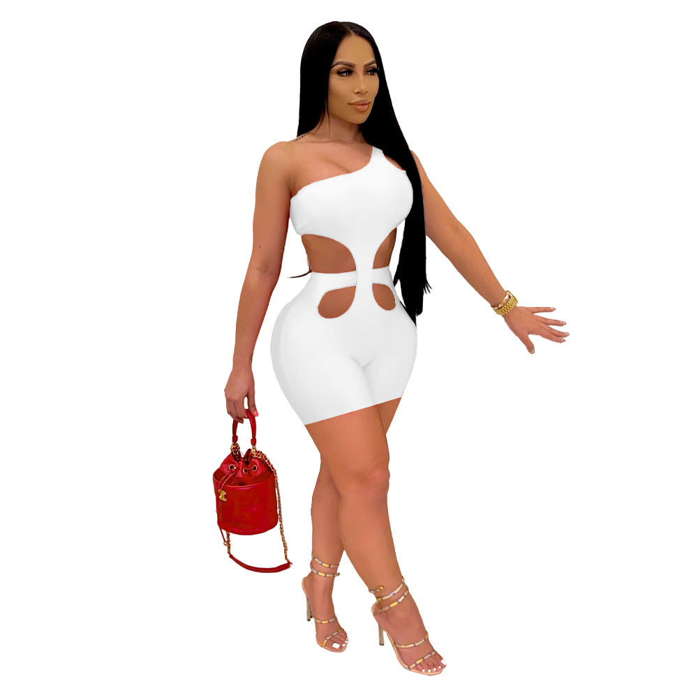Women's Sleeveless One-piece Shorts