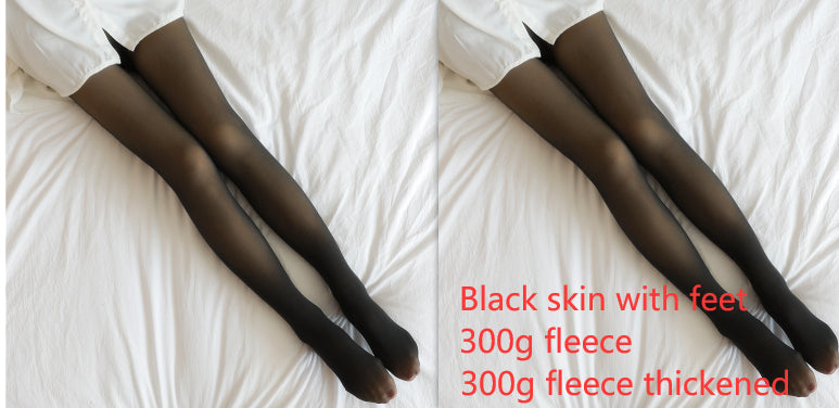 Fake Translucent Plus Size Leggings For Women