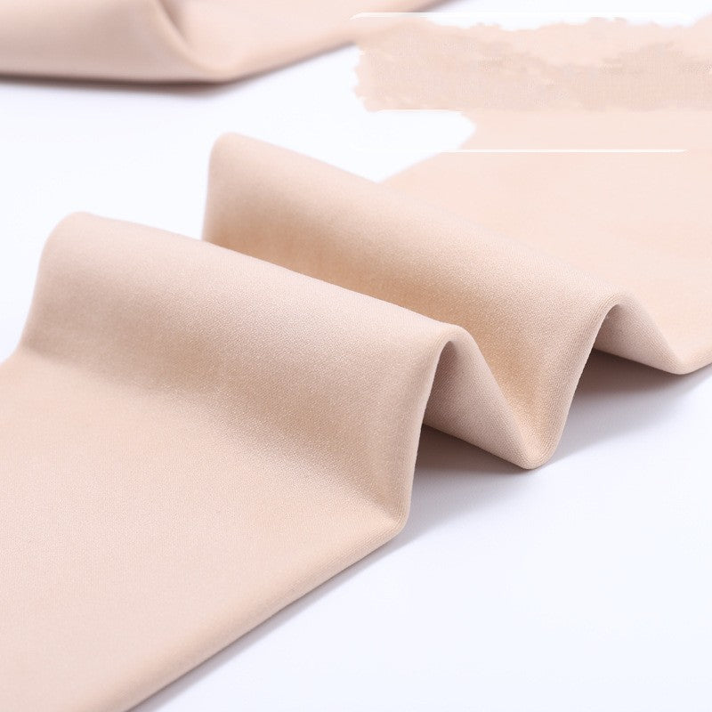 Extra Large Plus Velvet Skin Color Leggings