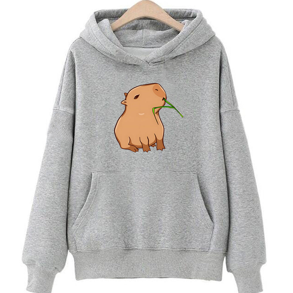 Men's And Women's Anime Print Hoodies