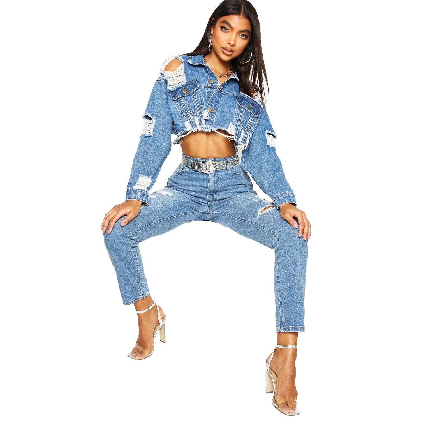 Women's  Cropped  Shorts Jacket