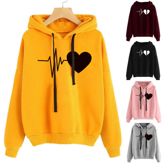 Women Sweatshirt Spring Autumn Long Sleeve Hoodie