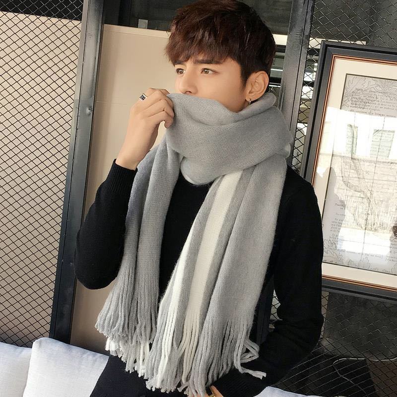 Men's Fashion Versatile Wool Scarf