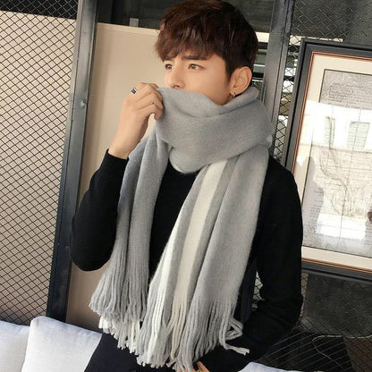 Men's Fashion Versatile Wool Scarf