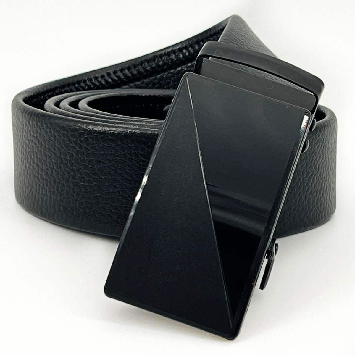 Leather  Adjustable Slide Buckle Belts