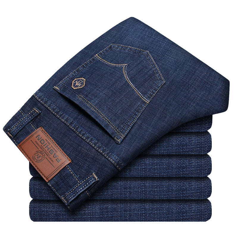 Spring stretch jeans For Men