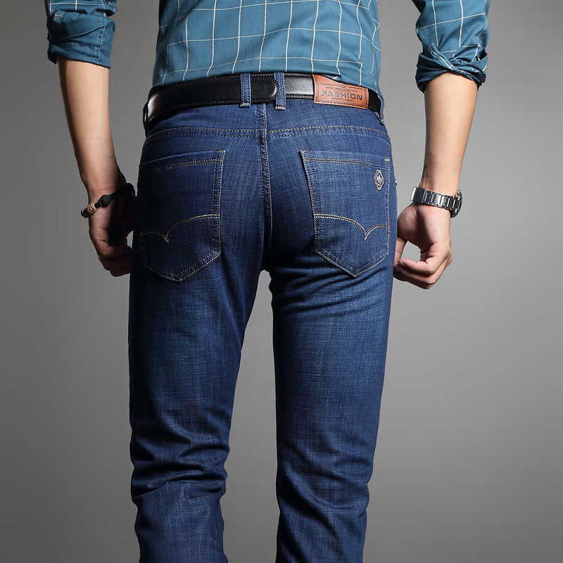 Spring stretch jeans For Men